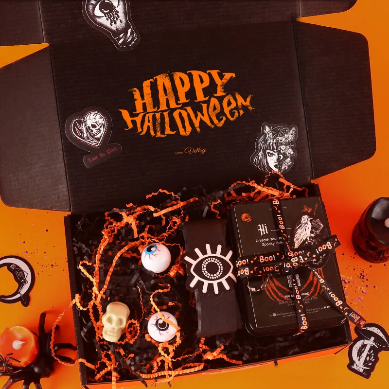 halloween mystery boxes game
