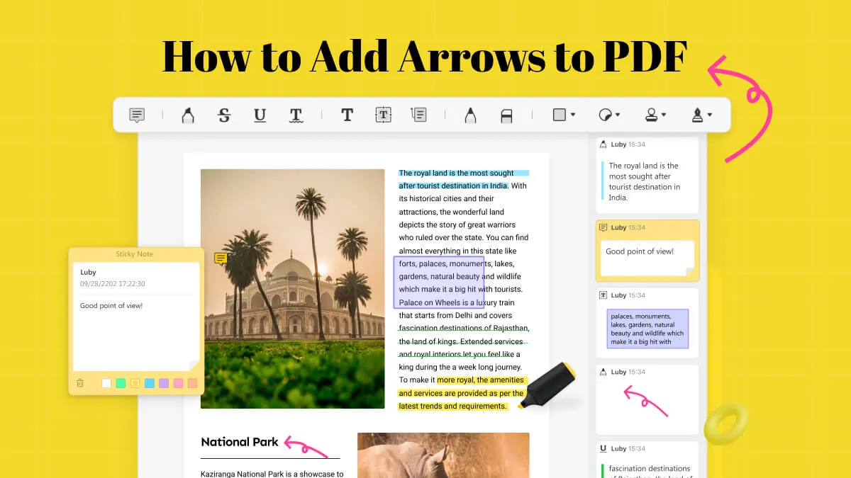 How to Add Arrows to PDF With/Without Adobe Acrobat