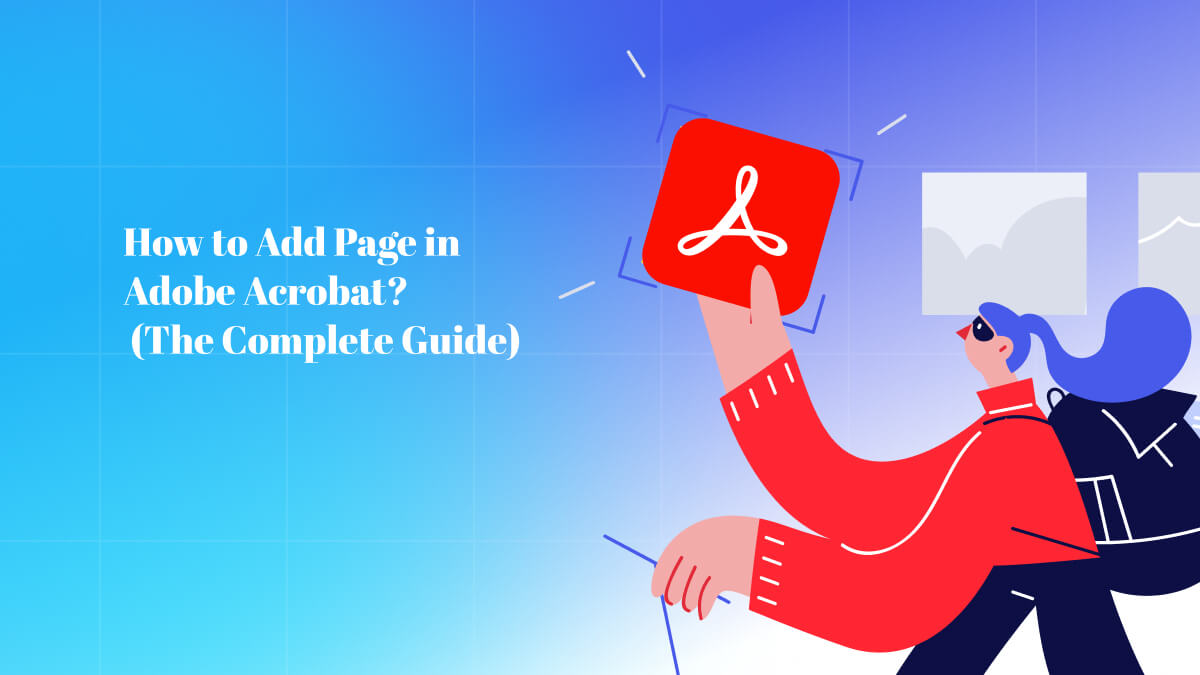 how to add page adobe acrobat