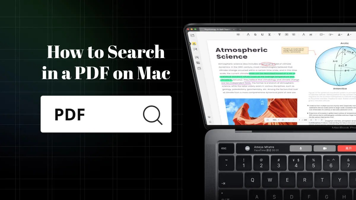 Top 3 Methods on How to Search in a PDF on Mac