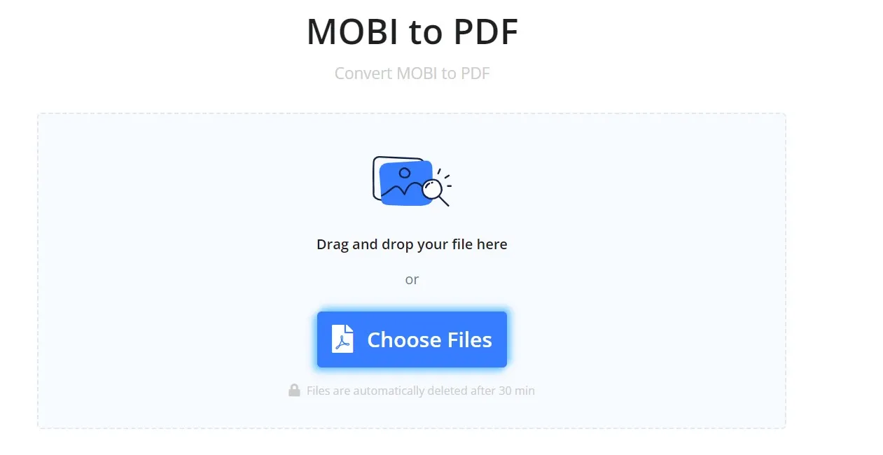 mobi to pdf