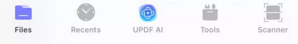 translate PDF iPhone updf ai