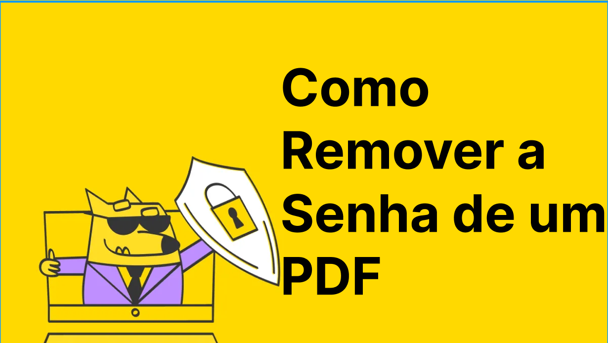 como remover a senha de um pdf