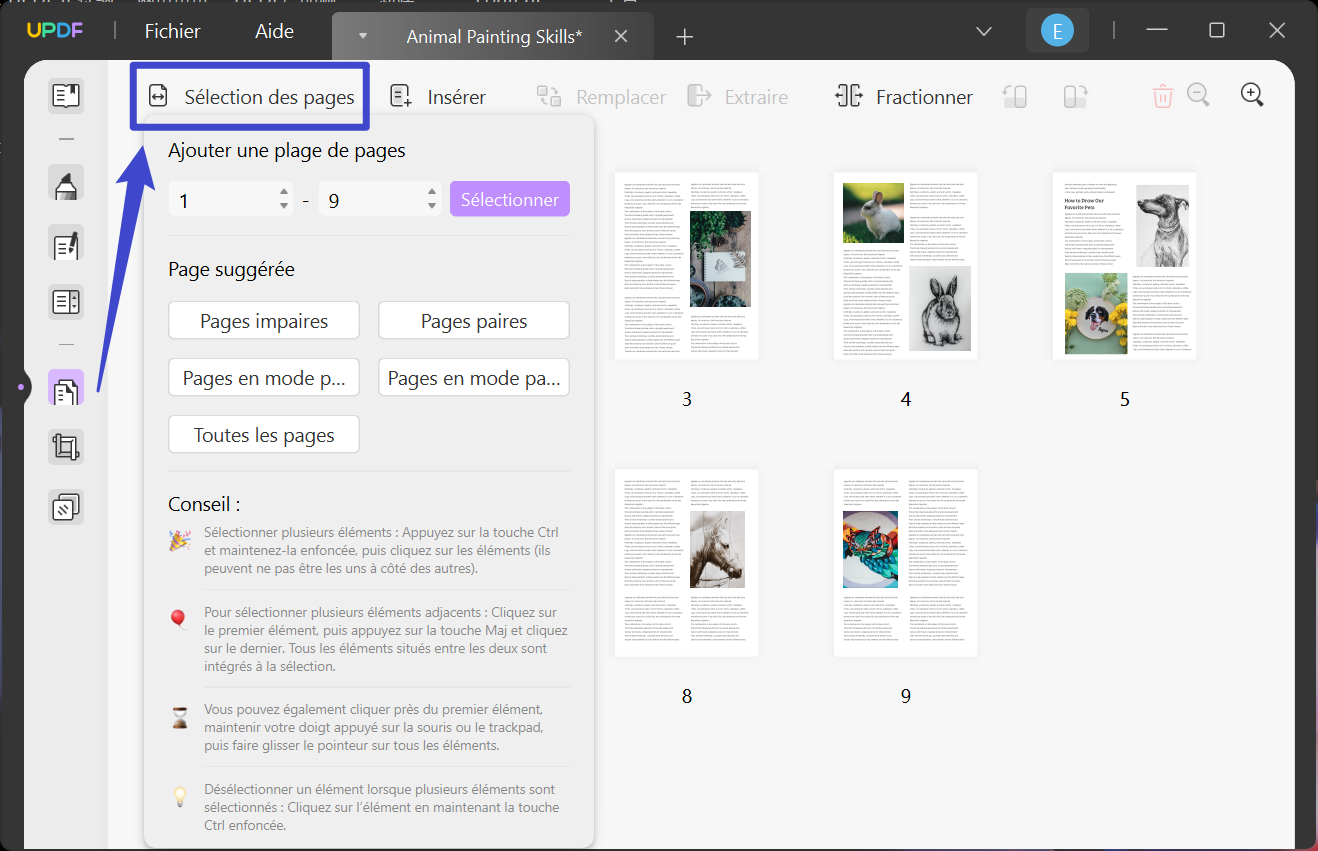 Garder Des Pages Pdf Réorganiser les pages d'un PDF : 4 méthodes simples | UPDF