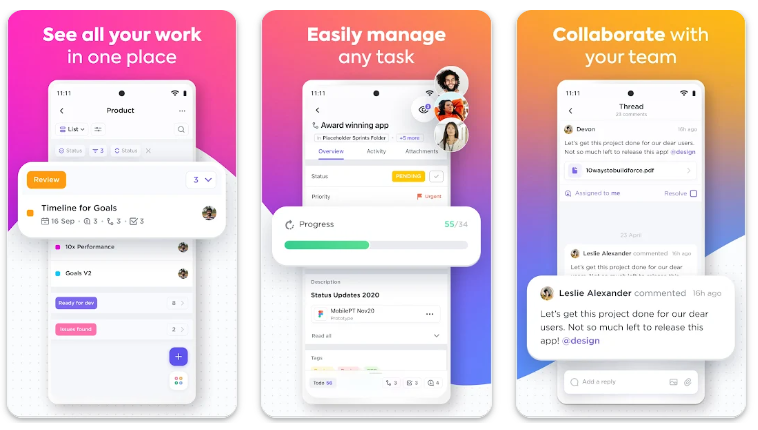 clickup to-do list app iphone