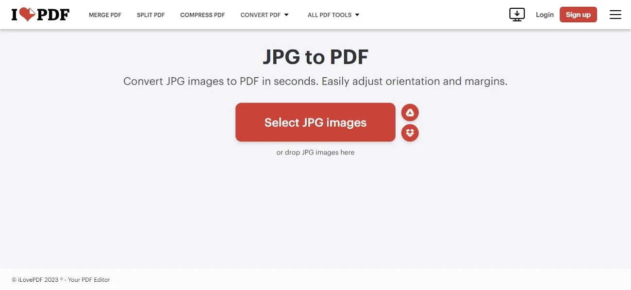 ilovepdf image to pdf converter