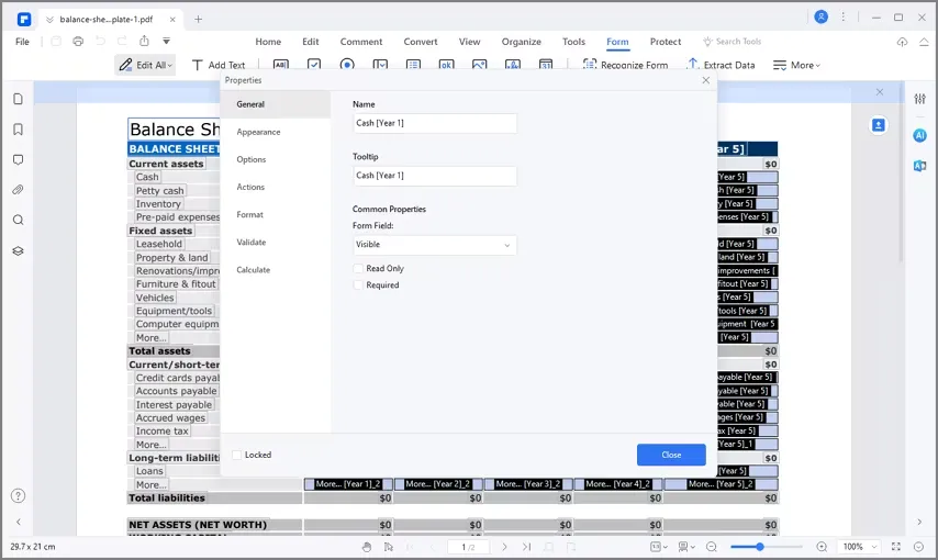 how to edit form fields in pdfelement