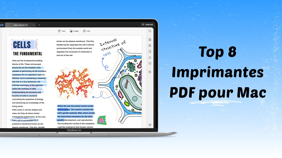 TOP 8 imprimantes de PDF pour Mac que vous devez connaître