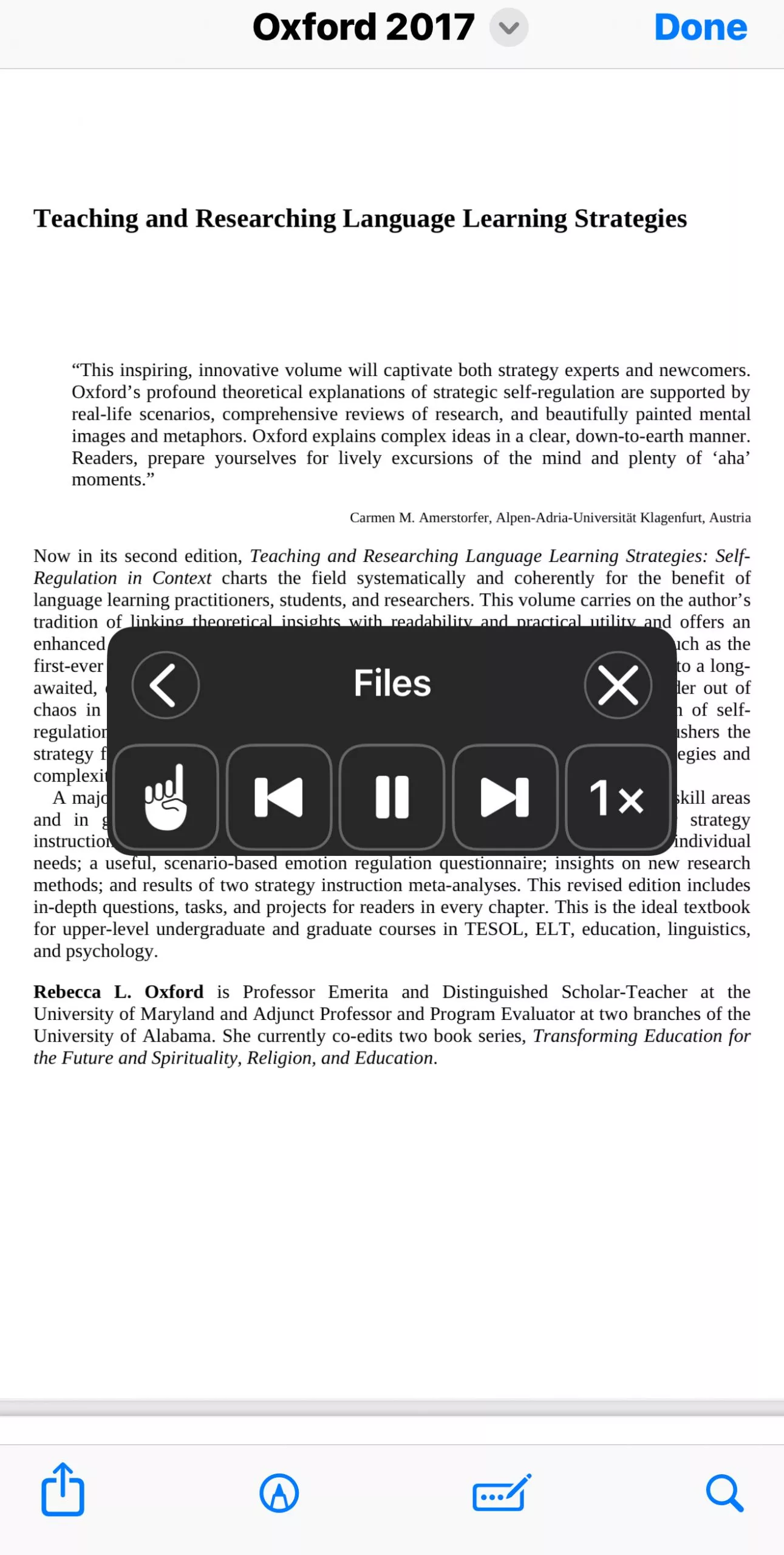 ios speak screen feature