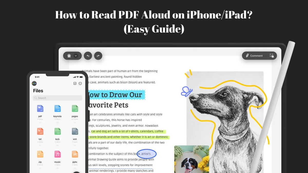How to Read PDF Aloud on iPhone/iPad? (Easy Guide)