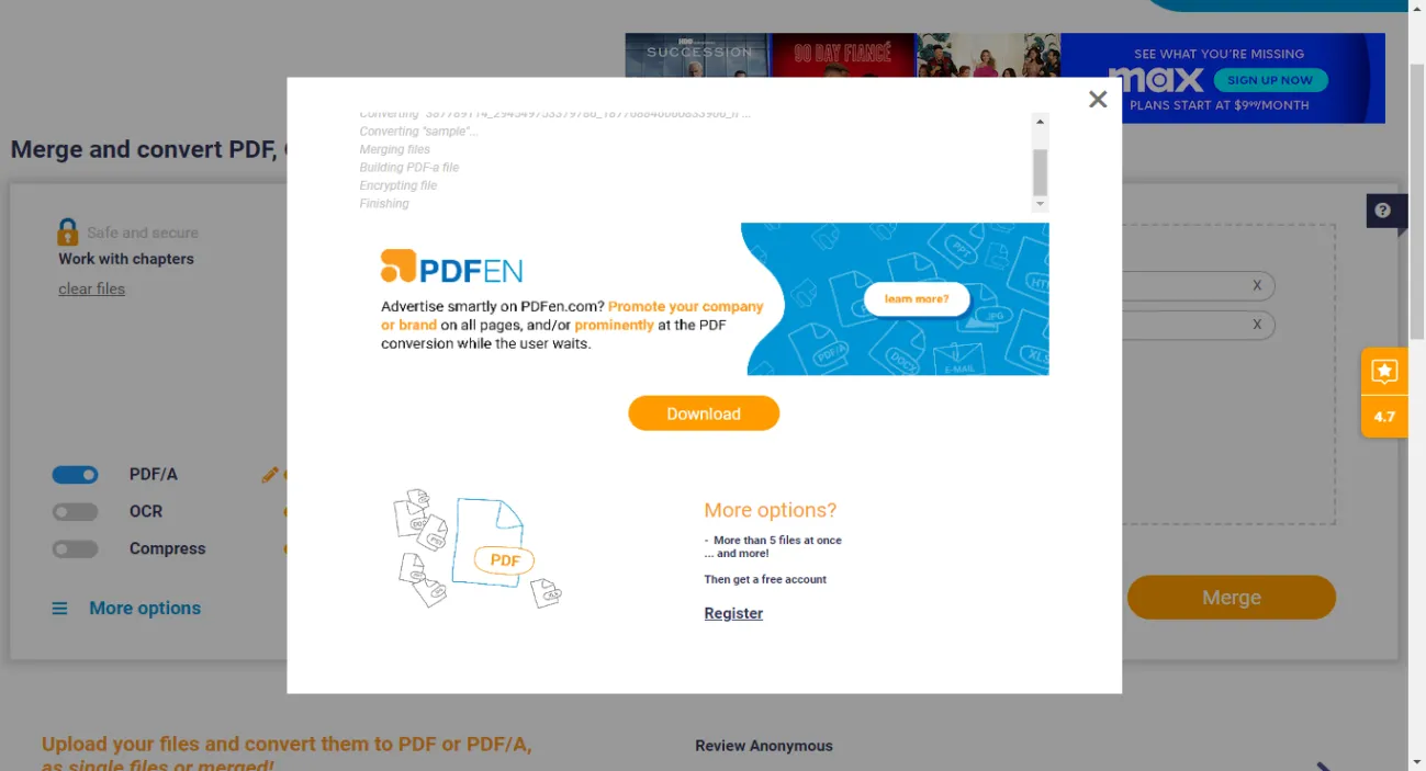 combine powerpoints into one pdf pdfen download file