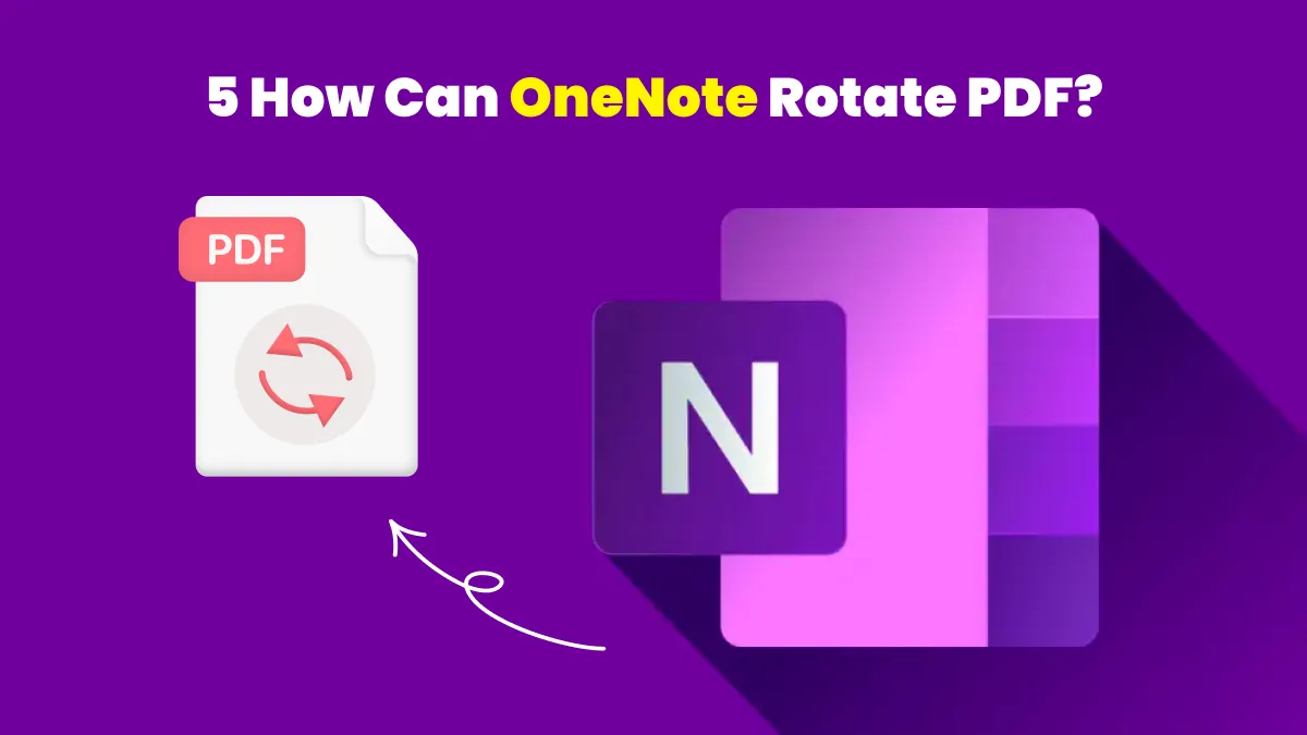How Can OneNote Rotate PDF? (Steps with Pictures)