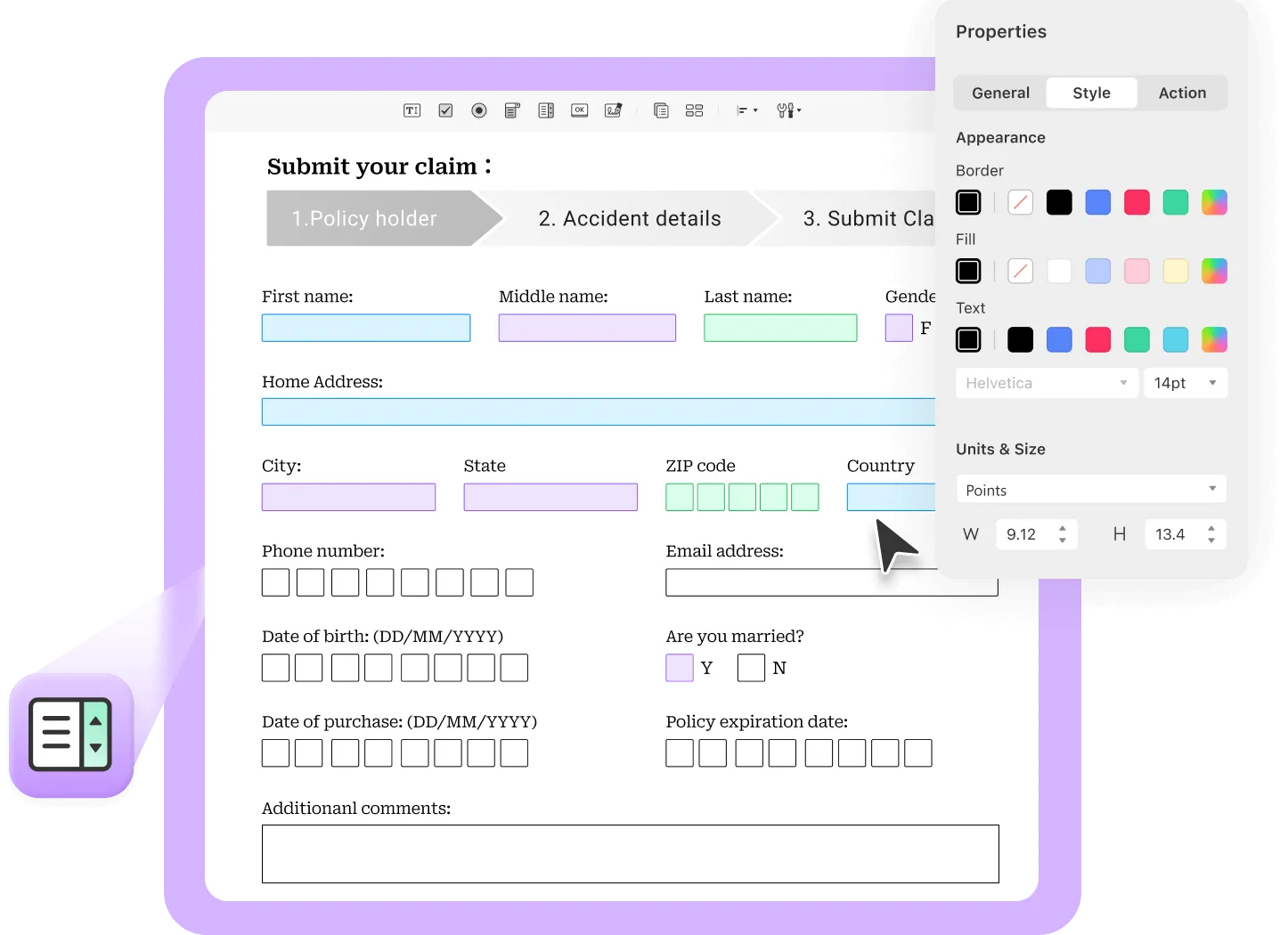 how to edit form fields in pdf updf