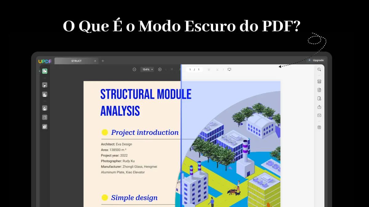 O Que É o Modo Escuro do PDF? Introduzindo o Modo Escuro no Leitor de PDF Definitivo!