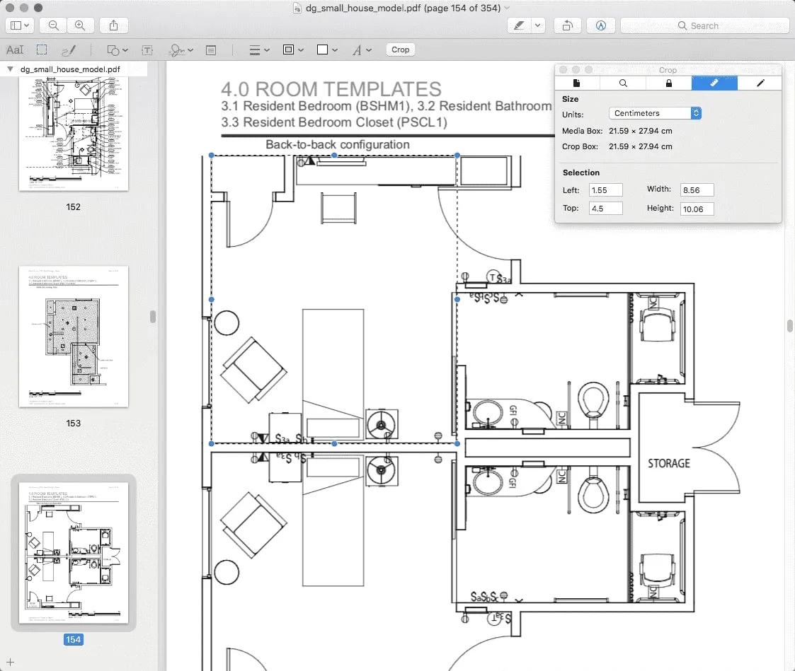 preview pdf measuring tool