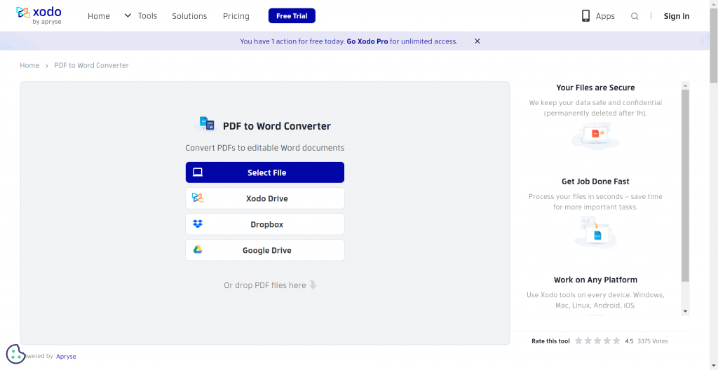 How to Convert PDF to Word with Xodo - Detailed Guide | UPDF