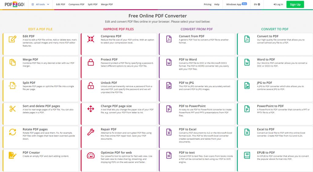 pdf text editor online free download without watermark