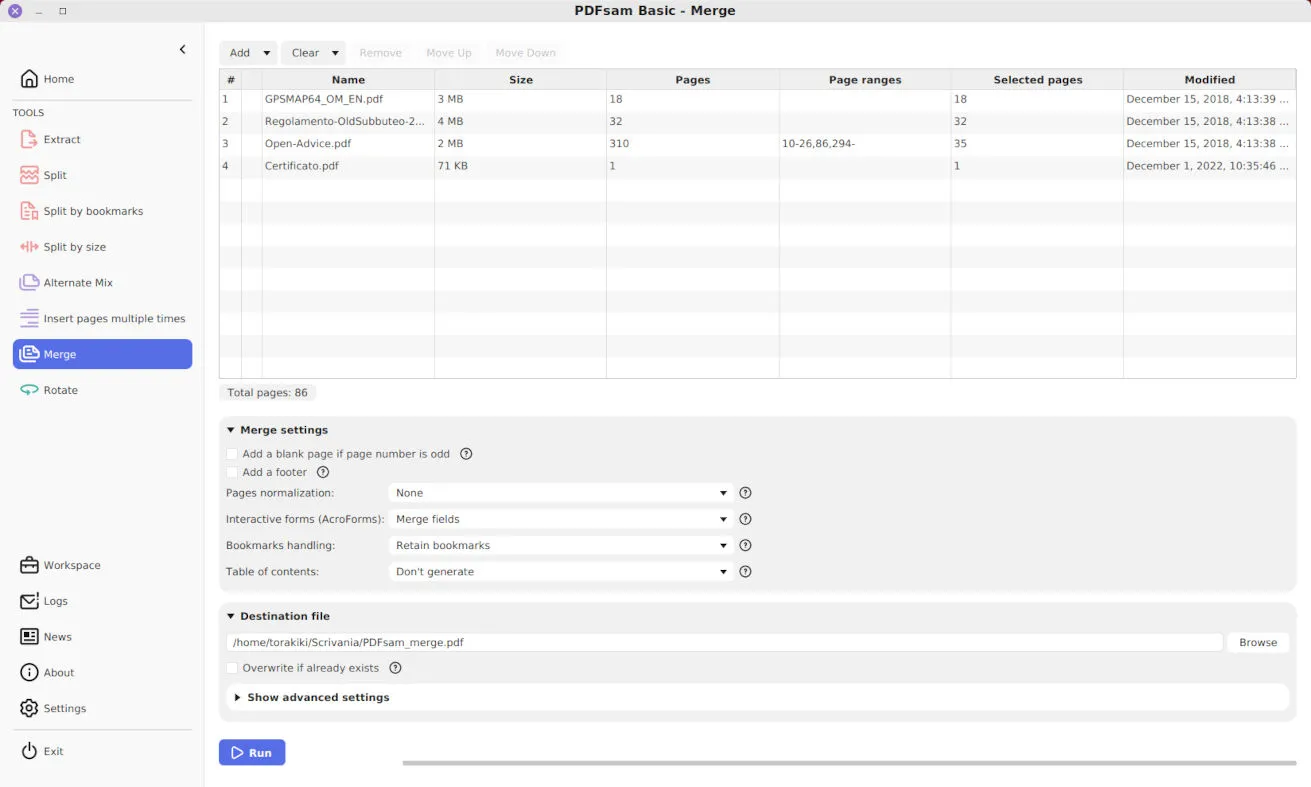 pdfsam basic open source pdf reader