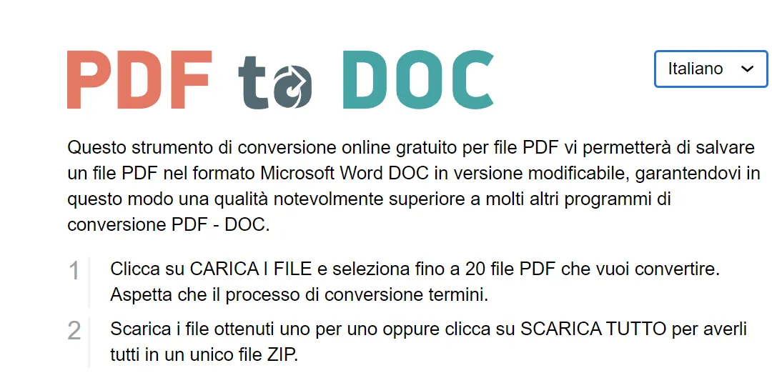 PDF2DOC