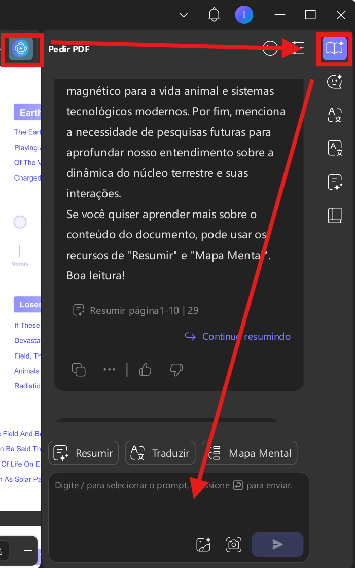 pedir pdf