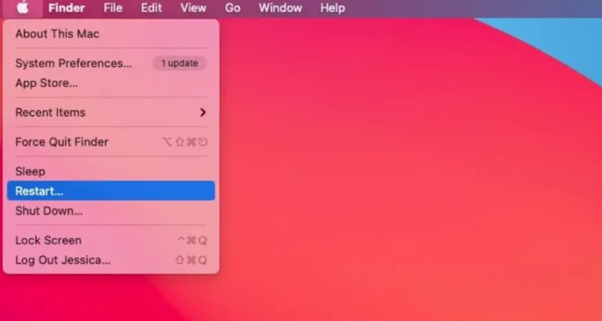 macbook preview not working restart