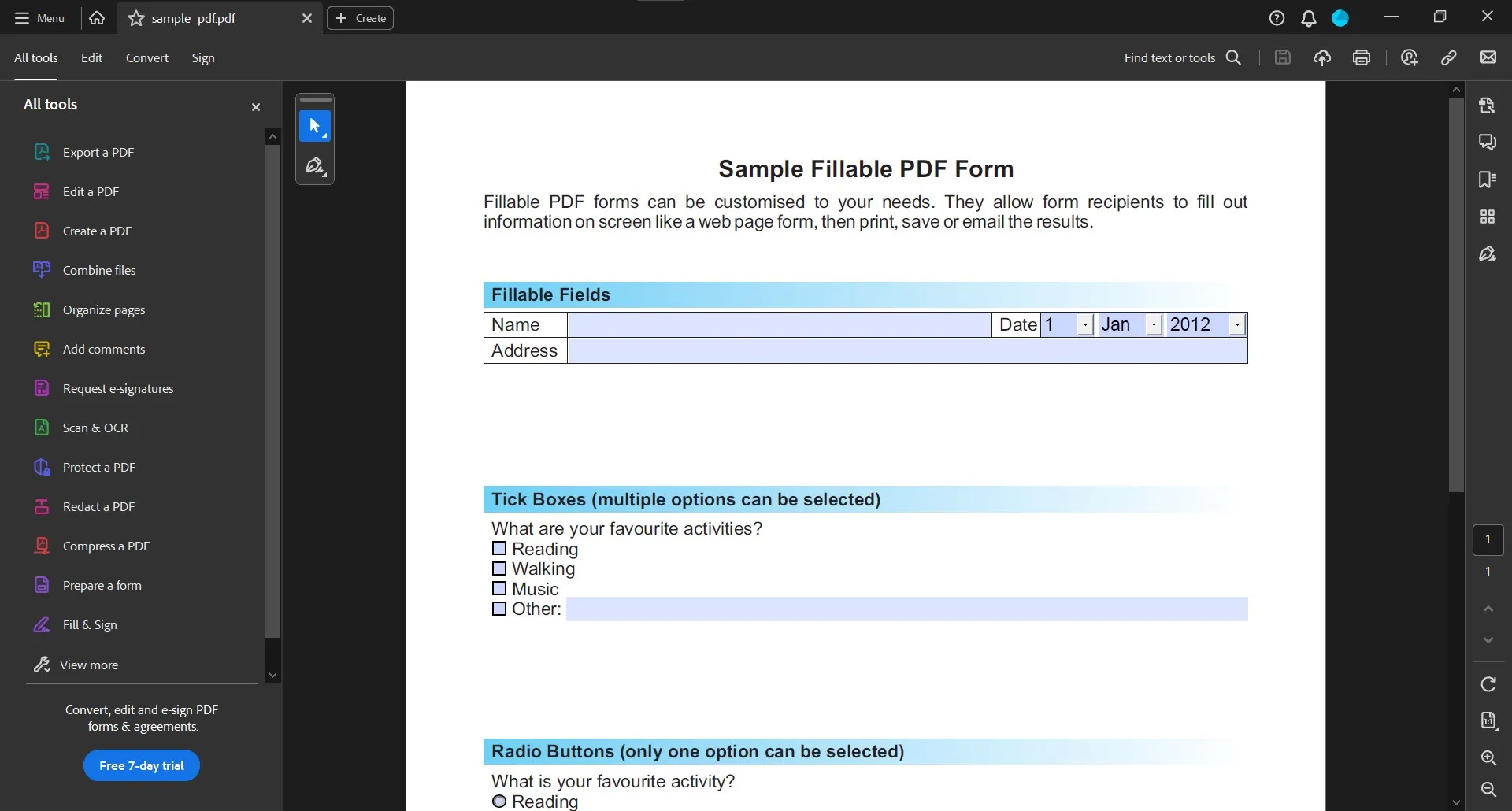 how to print pdf without margins open file