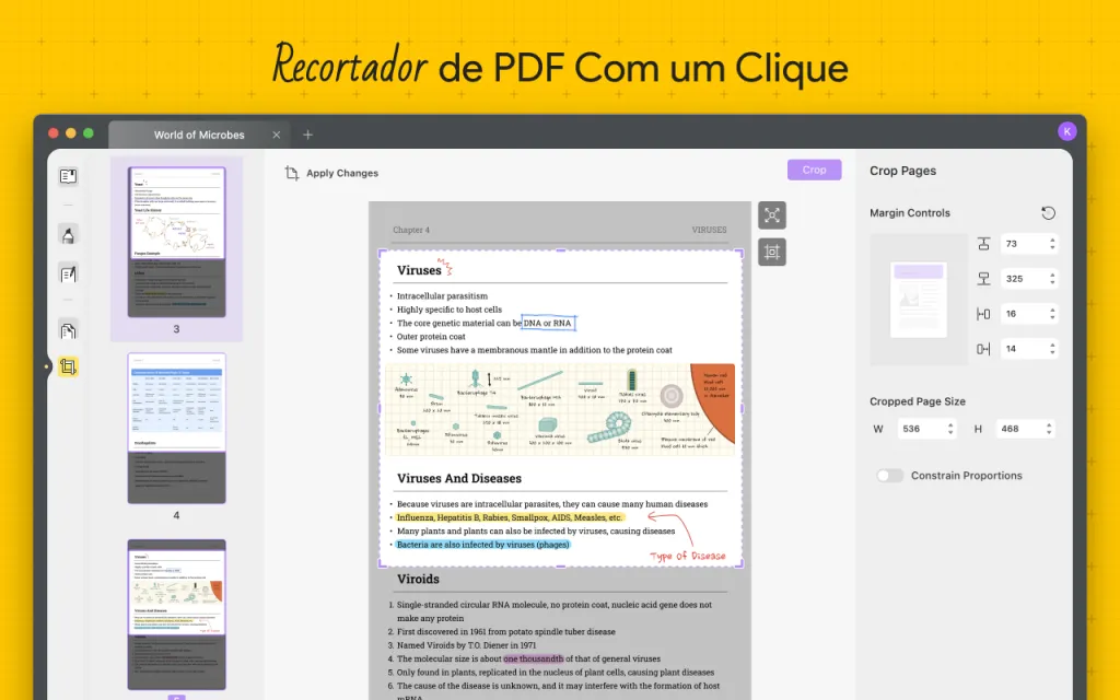 recortador de pdf updf