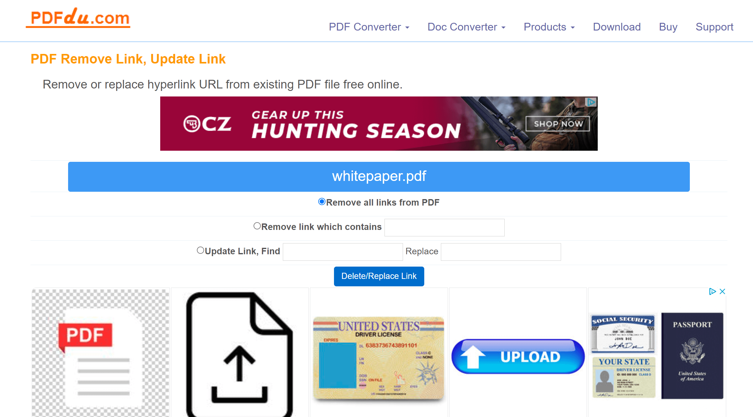 6 Best PDF Link Removers (Offline and Online) UPDF