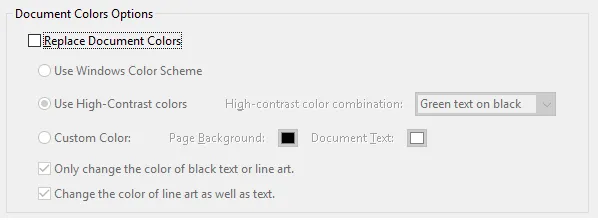 Modifier le contraste de PDF avec Adobe