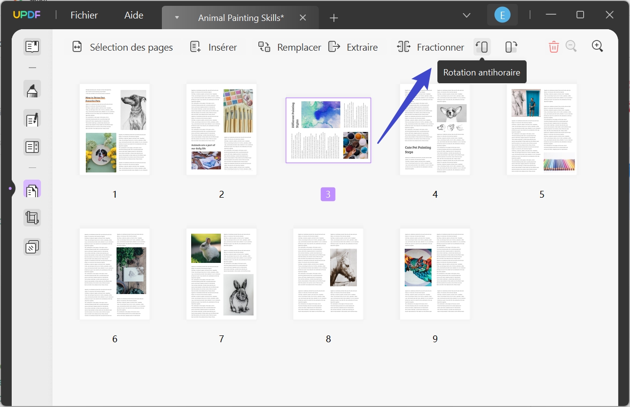 inverser l ordre des pages d un pdf