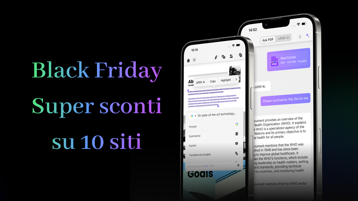 10 siti web per offrire il miglior sconto Black Friday