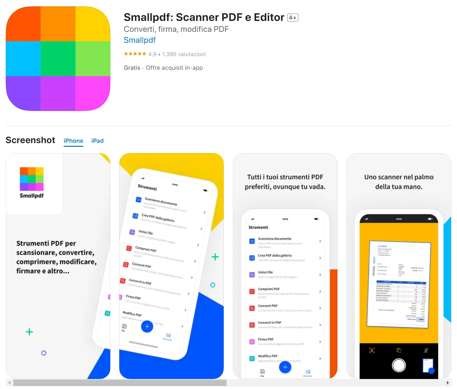 smallpdf: migliori app per evidenziare i PDF su iPad