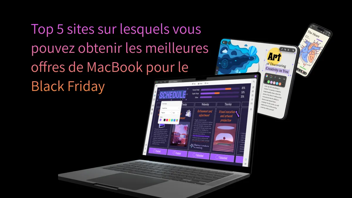 Les 5 meilleurs sites sur lesquels vous pouvez obtenir les meilleures offres de MacBook pour le Black Friday