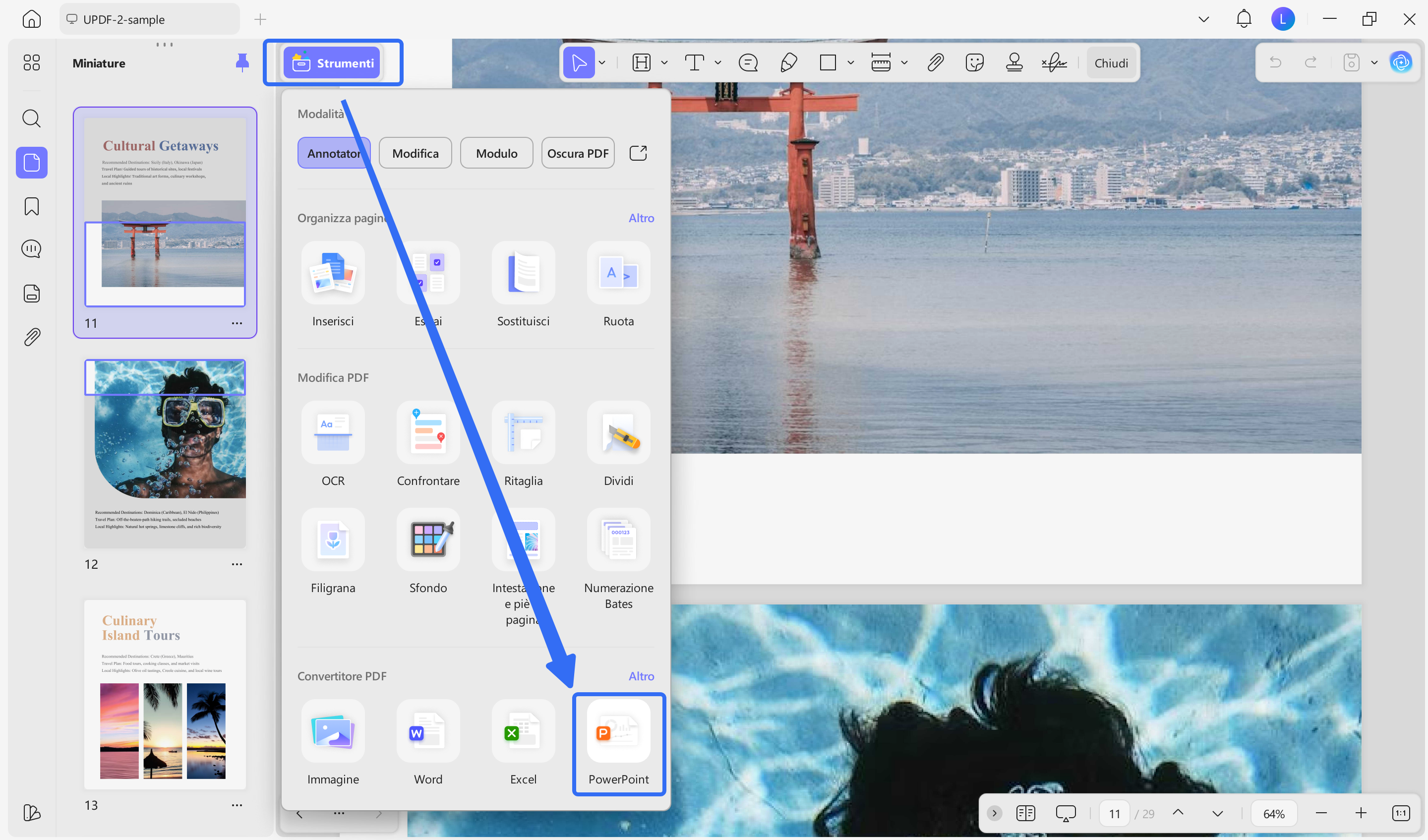 convert pdf to ppt