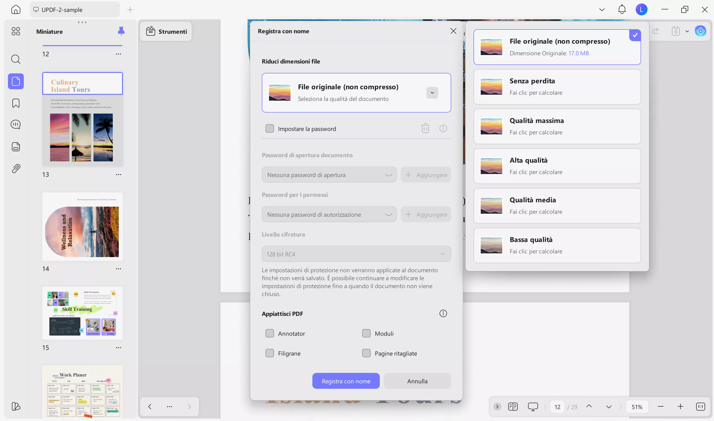 Compress PPT after converting to PDF