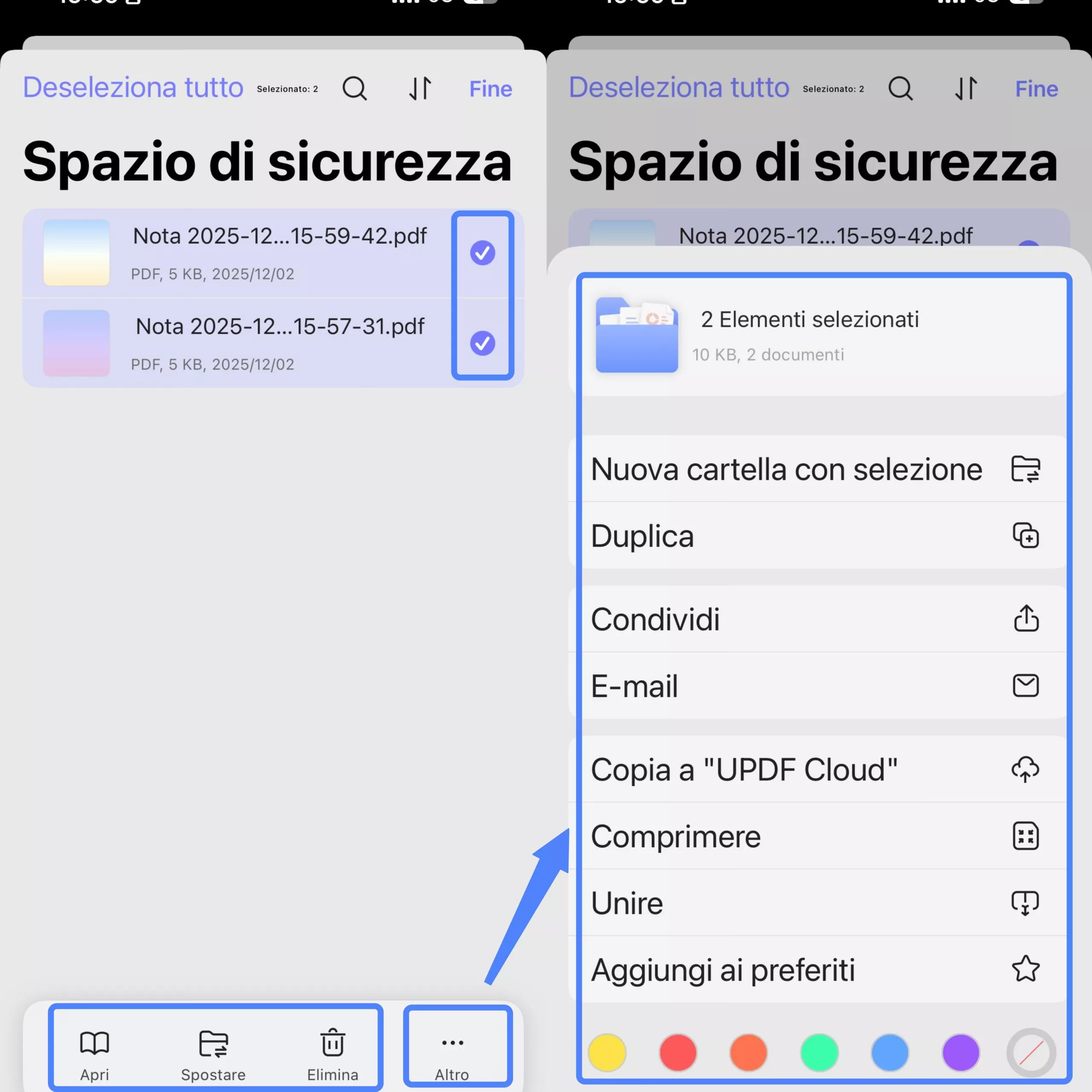 operations on multiple files