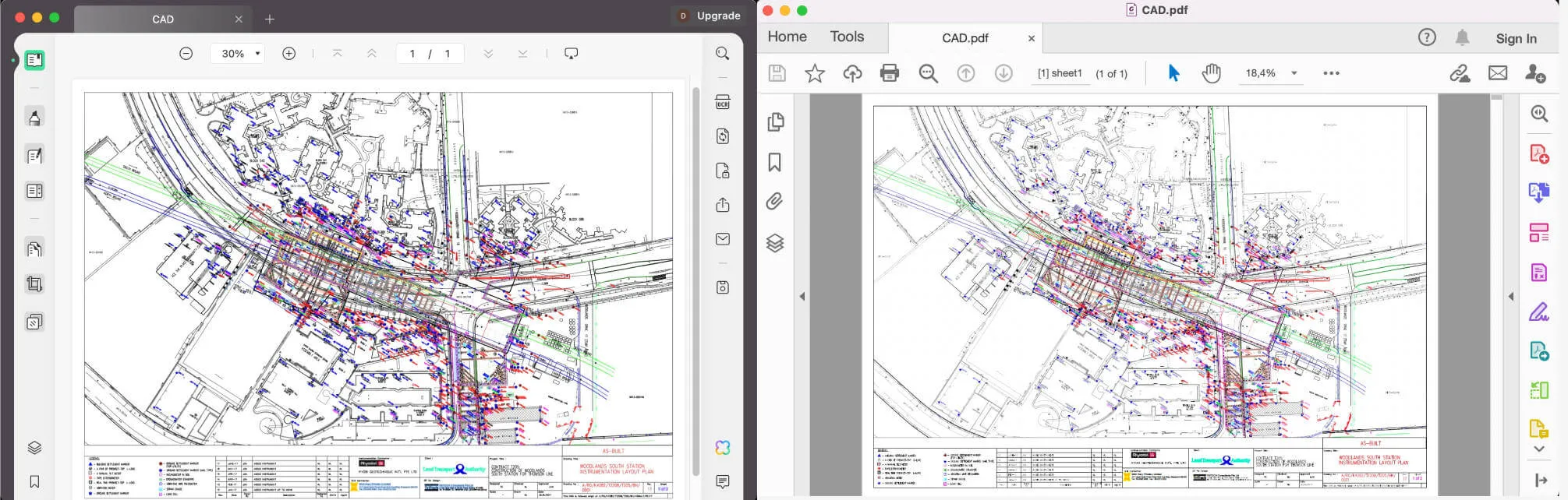 compare pdfs mac adobe vs updf