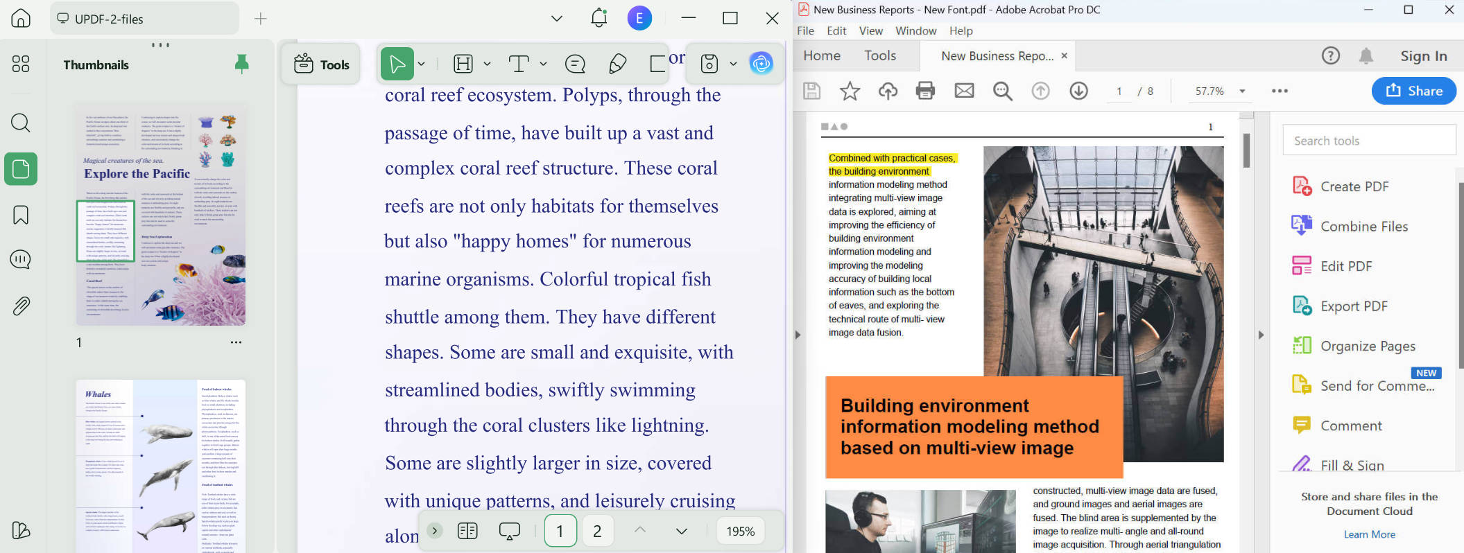 add rectangle to pdf updf vs adobe