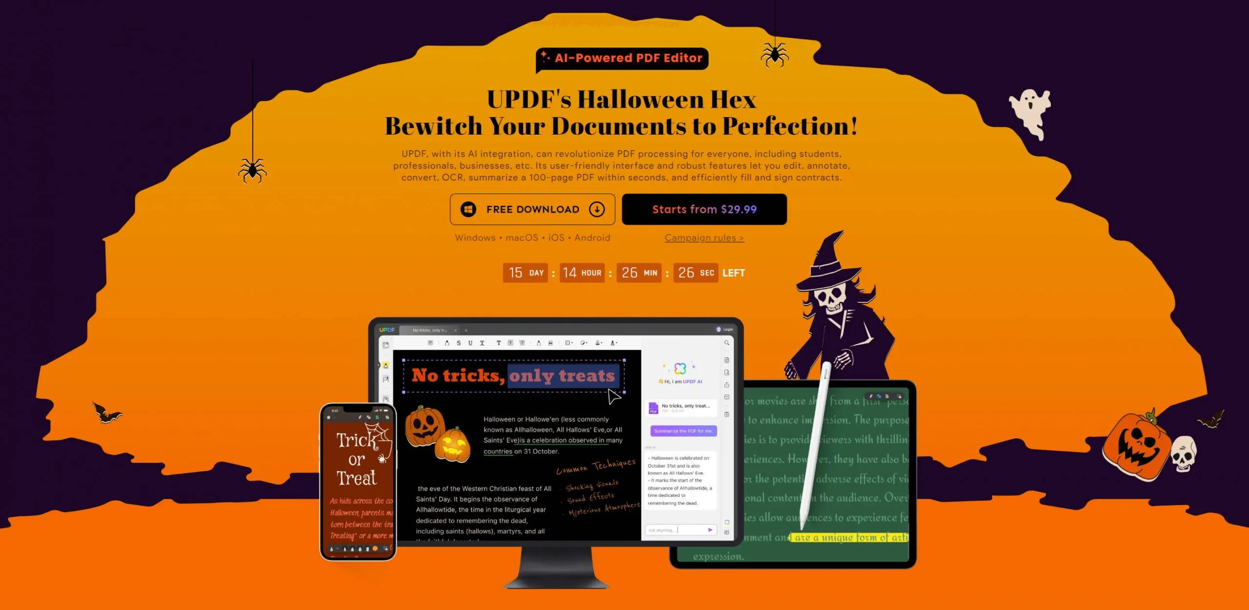 Halloween websites deals