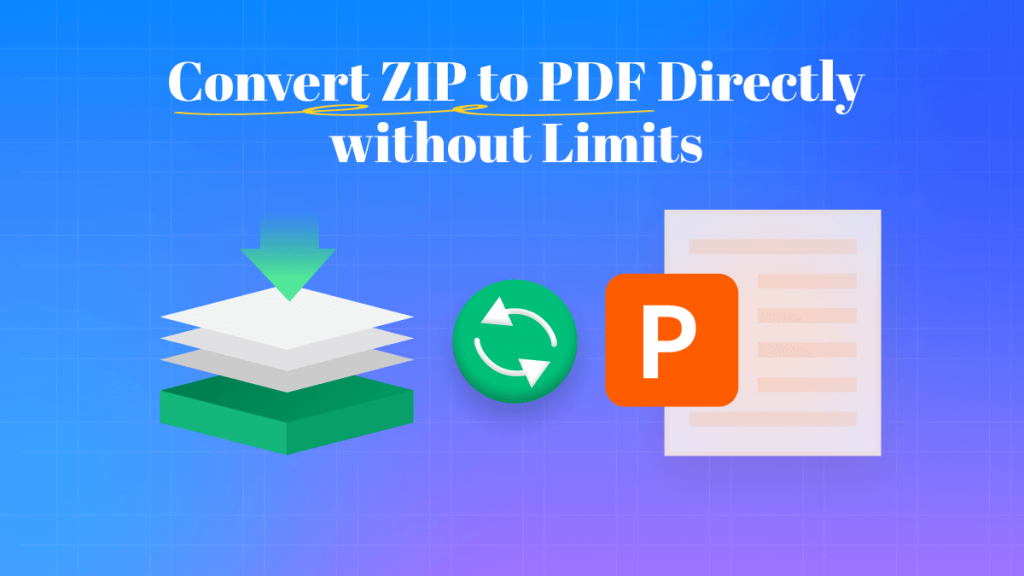Convert ZIP to PDF Directly without Limits UPDF