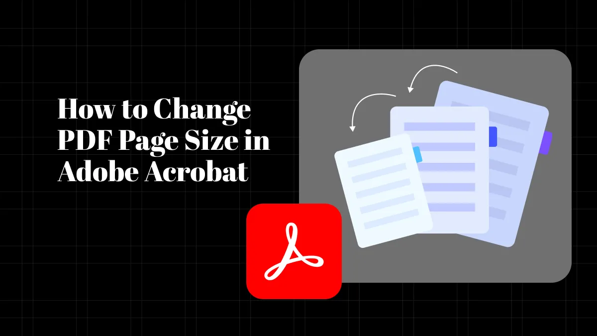 How to Change Paper Size with & without Adobe Acrobat [2024 Guide]