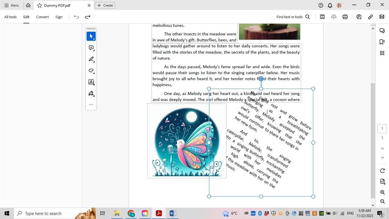 ¿Cómo rotar texto en PDF? Con/Sin Adobe Acrobat | UPDF