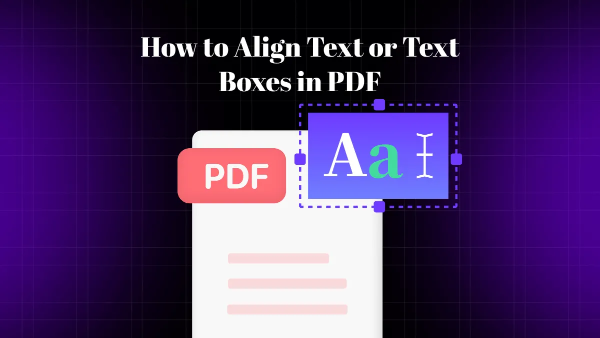 How to Align Text in PDF Both Forms and PDF Text Alignment