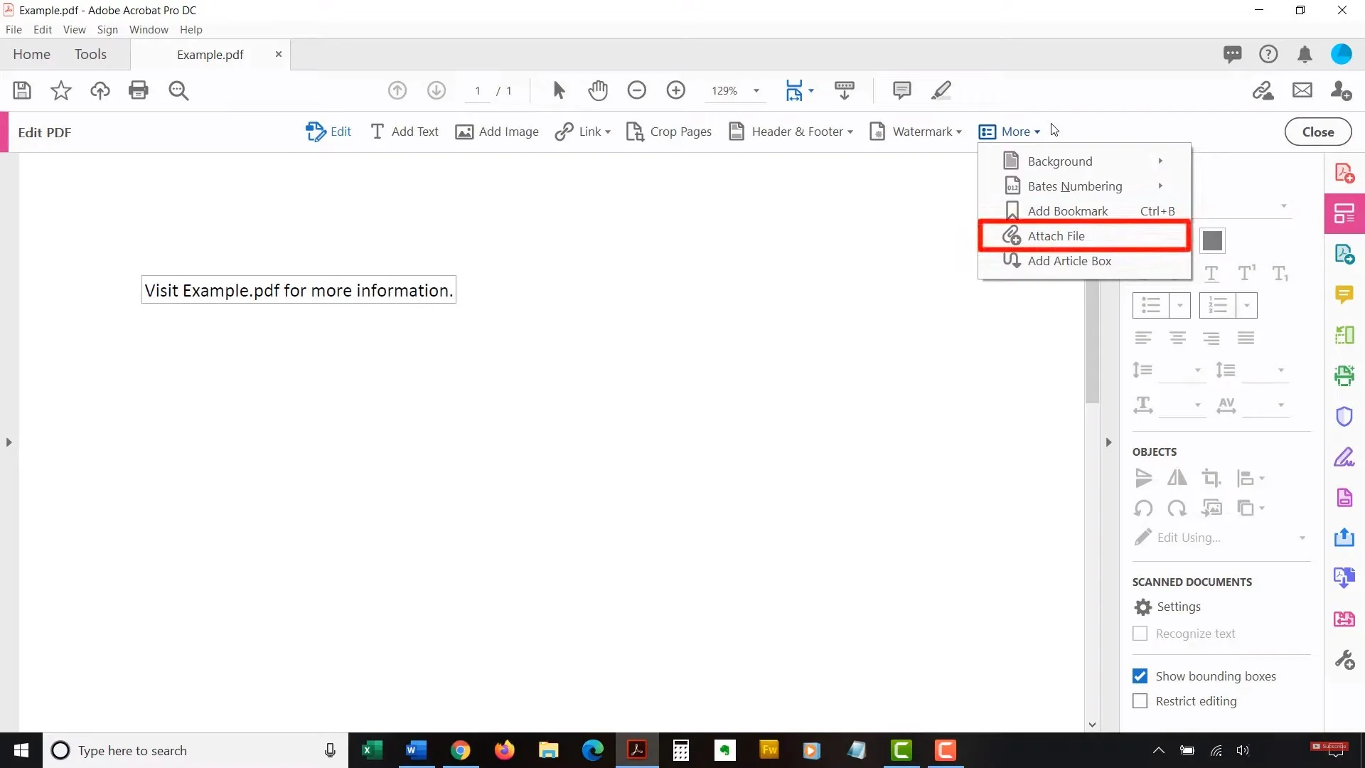 Anexar Documento do Word ao PDF