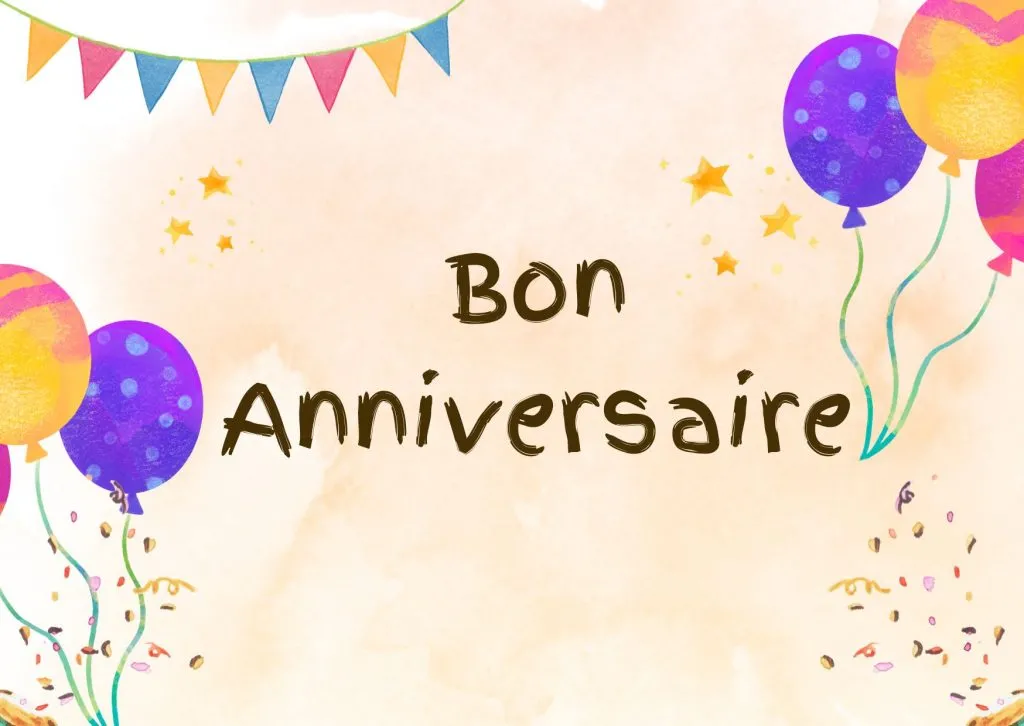 bon anniversaire belle soeur  