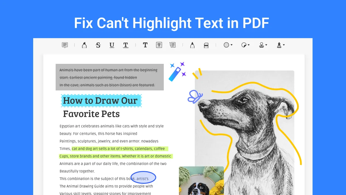 Why You Can't Highlight Text in PDF Documents and How to Fix It