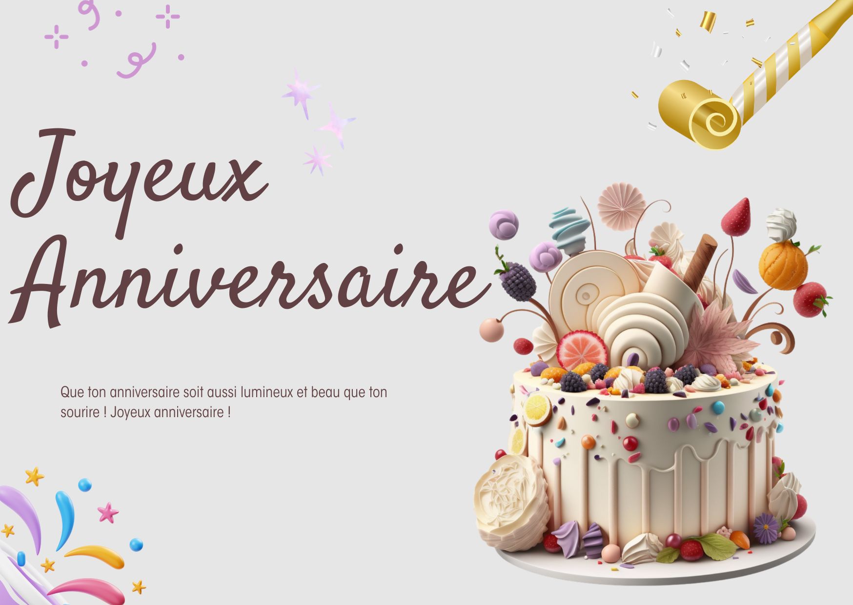 Joyeux anniversaire à la petite amie 30 textes touchants UPDF