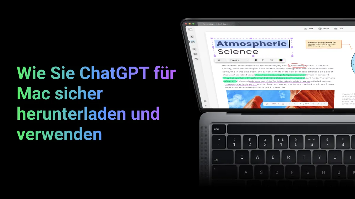 Wie Sie ChatGPT für Mac einfach herunterladen und verwenden (macOS 14 unterstützt)