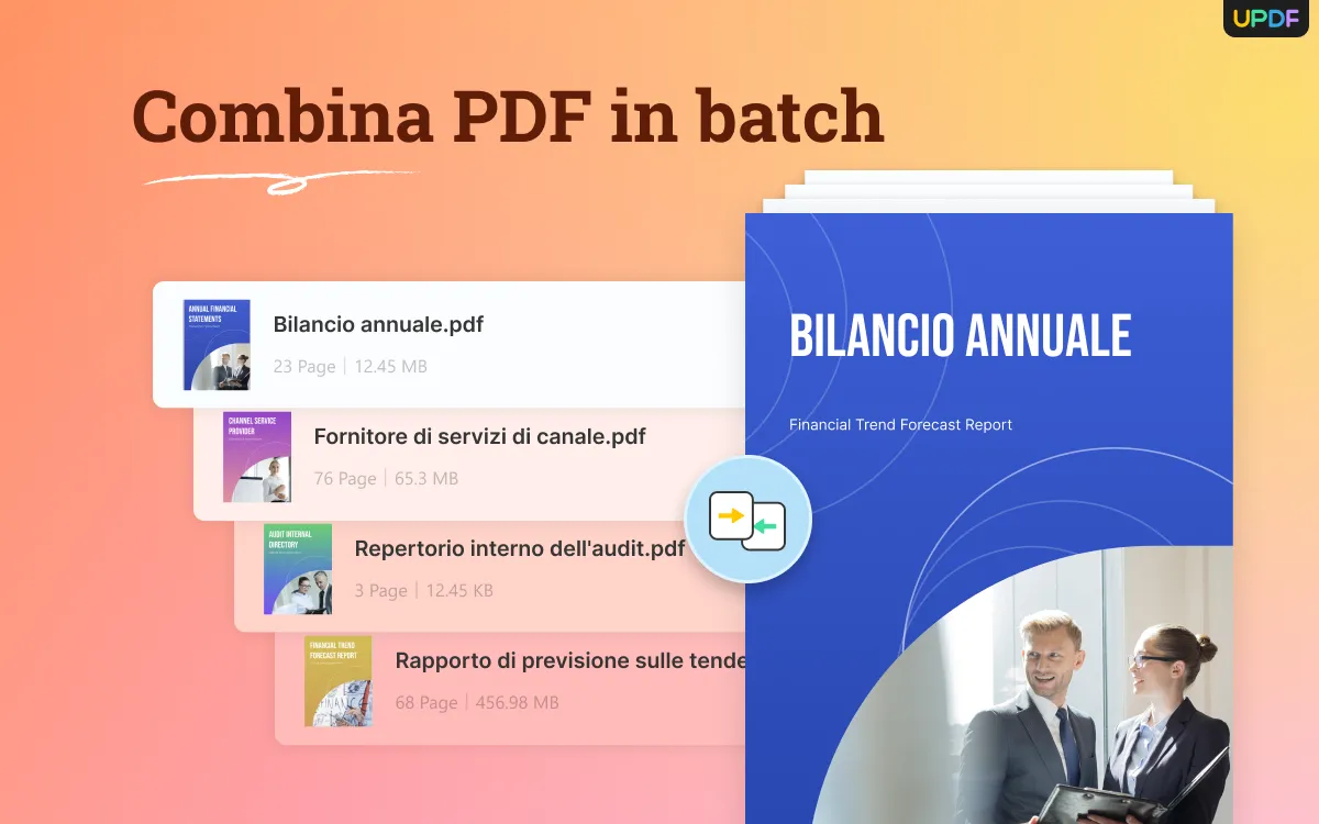 Combina PDF in batch