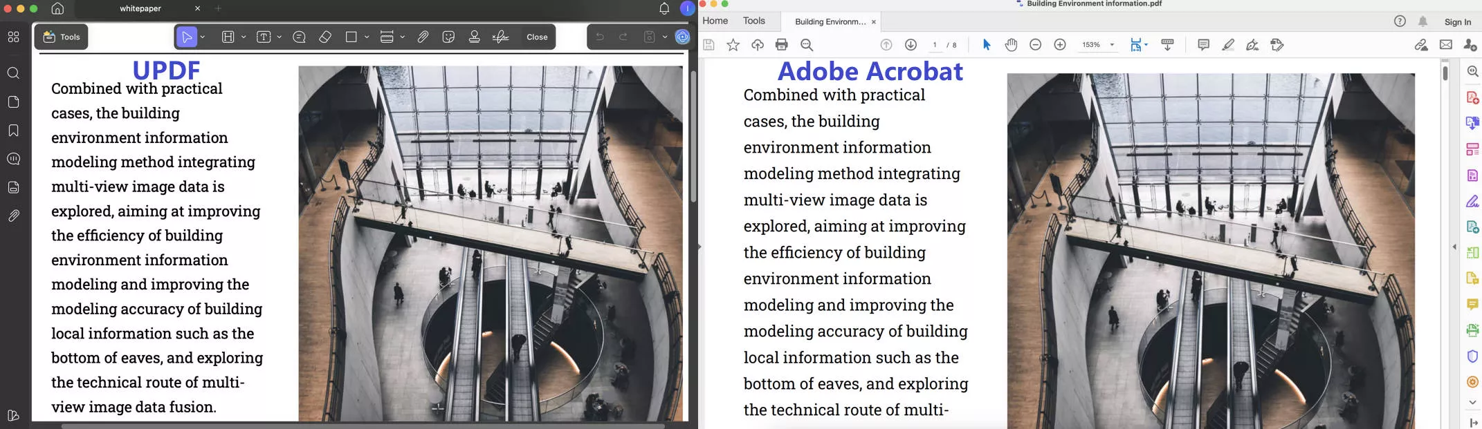compare pdfs mac adobe vs updf